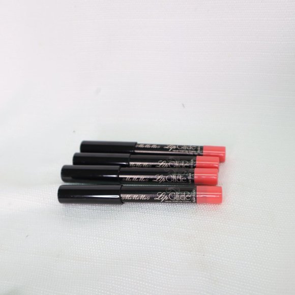 Mememe lip glide playful peach 4 pack new - Picture 3 of 8